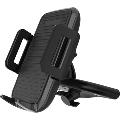 Adjustable Wireless Car Charger 10W Qi Fast Charging Car Phone Holder Mount CD-Slot Non-slip 360° Rotate Phone Holder