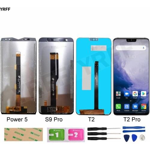 For Ulefone S9 Pro LCD For Ulefone T2/Power 5 lcd Display Touch Screen Digitizer Assembly Repair New Panel Parts Free Shipping
