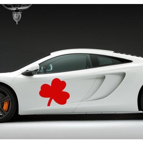 Empire Ying 3 Size 8 Colors Beautiful Irish Shamrock Plant Car Sticker Clean Tractor Mower Laptop Patriot Decor Vinyl Decal Gift