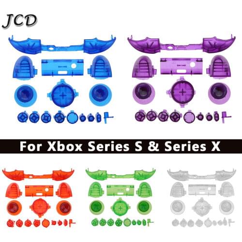 JCD For Xbox Series S & Series X Controller Gamepad LB RB LT RT Bumpers Triggers D-pad ABXY Start Back Share Key Repair Buttons