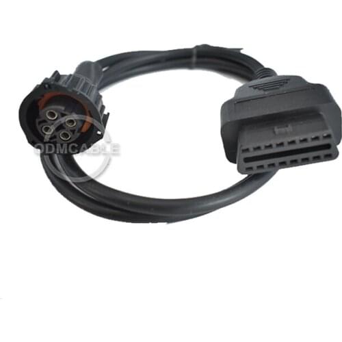 Marin Engine 24V Cable OBDII obd ii 16 pin convert 4 pin cable Marine Engine Diagnosis connect cable Equipment Industry scanner