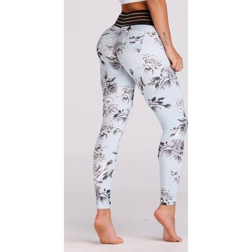 2019 Sexy leggins sport women fitness seamless leggings print yoga pants gym Running Tights Sportswear femme Free shipping