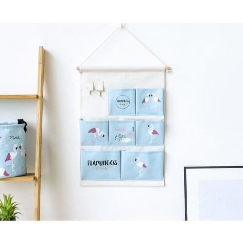 Household Wardrobe Storage Bag Wall Door Back Hanging Bag Underwear Sock Tie Hanging Shoe Storage Organizer Sundries Pouch