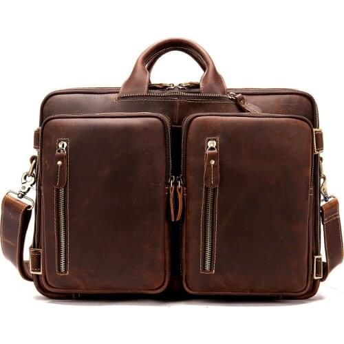 2021 new arrival Natural cow leather crocodile grain briefcase,Genuine Leather Business case,Laptop bags 432