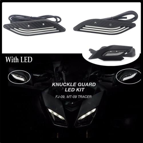 NEW Motorcycle hand guard Decorative lights Knuckle Guard LED Kit For YAMAHA FJ-09 MT-09 MT09 TRACER 2014 2015 2016 2017