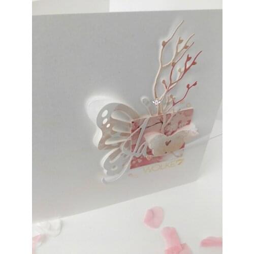 PP Craft metal cutting dies cut die mold New Branch decoration Scrapbook paper craft knife mould blade punch stencils dies