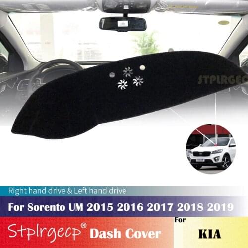 For KIA Sorento UM 2015 2016 2017 2018 2019 Anti-Slip Dashboard Cover Protective Pad Car Accessories Sunshade Carpet