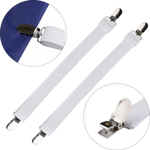2/4pcs Adjustable Elastic Bed Sheet Clip Mattress Cover Corner Holder Clip Fasteners Straps Grippers Elastic Hook Sets