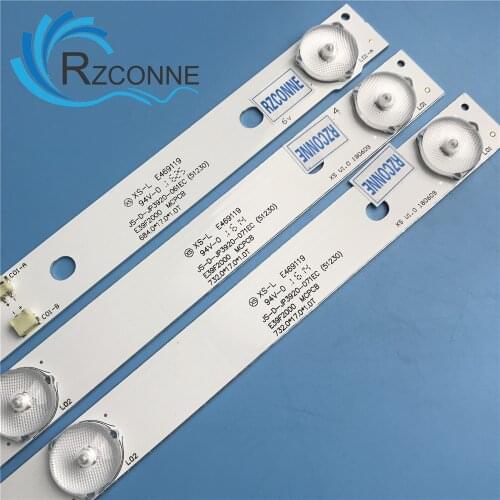 LED backlight strip lamp for JS-D-JP3920-061EC JS-D-JP3920-071EC E39F2000 MCPCB AKAI AKTV401 AKTV403 AKTV4021 D39-F2000 LC390TA