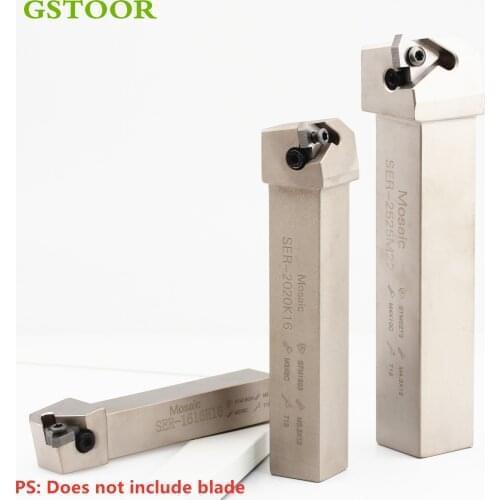 1PC SER2525M16 SEL2525M16 SER2525M16-B SEL2525M22 External Threading Turning Tool Holder CNC Lathe Cutter Cutting Toolholder