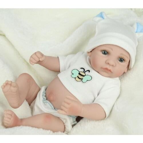 10 Inch Simulation Rebirth Doll Baby Early Education Toy Baby Child Birthday Gift Yuesao Practice Using Photography Assistance