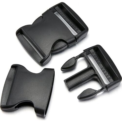 10pcs/pack Plastic buckle Girdle buckles Belt buttons Backpack adjustment fasten knapsack accessories
