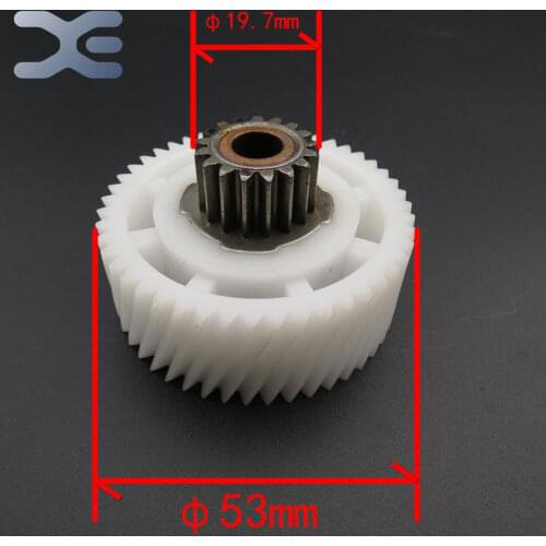 5PCS/Set Weston Meat Grinder Parts Gear Plastic Gear Teeth Diameter 53/19.7mm Bore Diameter 8mm New Unused Free Shipping