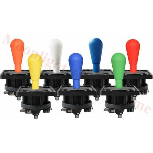 American / Spanish Style Arcade Joystick 4 Way 8 Way HAPP Style Joystick Zero Delay Stick Durable Joypad Jamma Game Machine