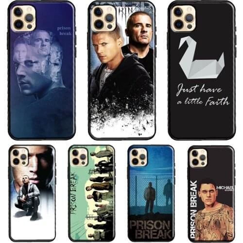 Prison Break Funda Case For iPhone X XR XS MAX 12 Mini 11 Pro Max 5S 6S 8 7 Plus SE 2020 Cover Shell