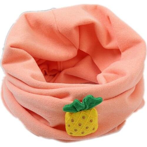 Baby Warm Scarf Winter Childrens Scarf For Girls And Boys Ring Solid Autumn Infant Cotton Scarves Kids Neck Collar Accessories