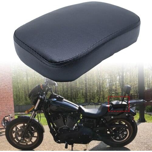 Motorcycle Rear Passenger Cushion 6/8 Suction Cups Pillion Pad Suction Seat For Touring Dyna Softail Sportster XL883 XL1200