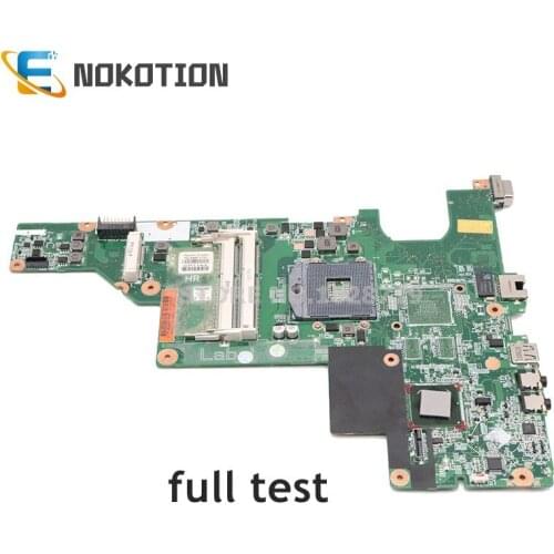 NOKOTION laptop motherboard For HP 2000 CQ43 CQ57 main board HM65 GMA HD DDR3 646177-001 full tested