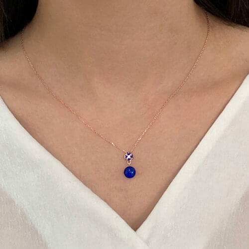 Fashion Chain Choker 925 Silver Necklace For Women Trendy Neon Super Luxury Clover Good Luck Collares Turkish Fine Jewelry