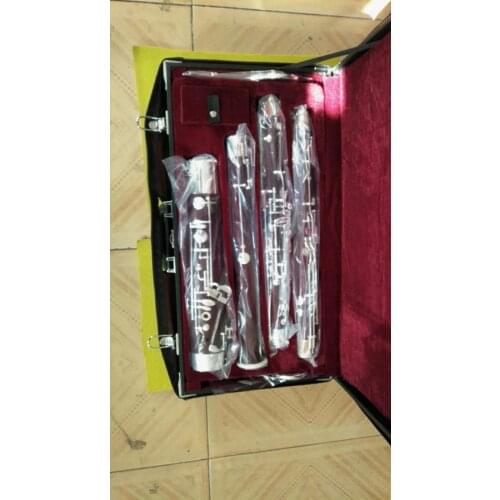 New Maple wood Body Silver Plated professional wood basson/bassoon