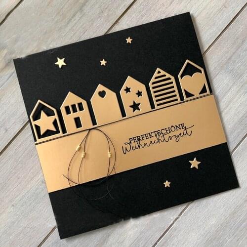 Carbon steel metal cutting die DIY creative heart tag mold suitable for decorative scrapbook album Festival card making 2021