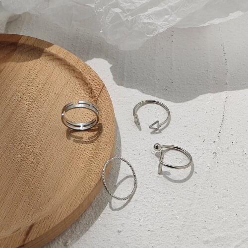 Wanzhi Women's Silver Rings