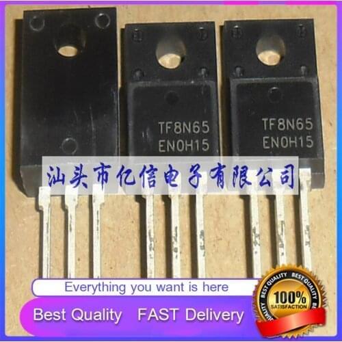 10Pcs/Lot New Original Field Effect Transistor TF8N65 8A650V Good Quality