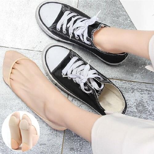 3 Pairs/Set Casual Padded Women Invisible Low Cut Ultra-thin Silk Boat Socks Non-Slip Loafer No Show Socks