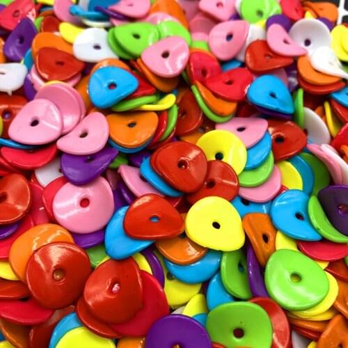50pcs 12mm of Acrylic Spiral Gasket Beads Earrings Necklace Accessories Beads For Jewelry Making DIY Jewelry Findings