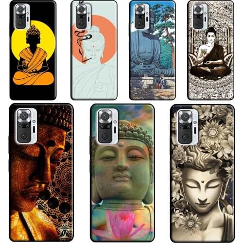 Mandala Buddha Case For Xiaomi Redmi 9 9T 9C 8A 9A K40 Phone Cover For Redmi Note 10 9 Pro Note 8 8T 9S