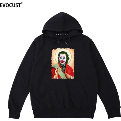 Joker Joaquin Phoenix Virgin Mary smoking movie funny Hoodies Sweatshirts men women unisex Cotton