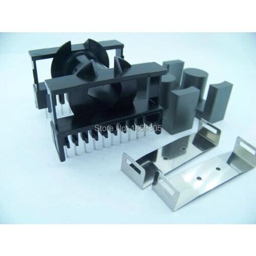 ETD49 transformers bobbin frame ferrite core PC40 soft magnetic core, horizontal