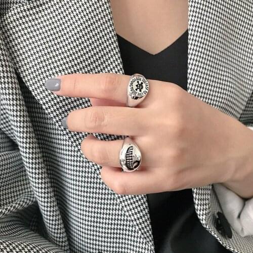 100% 925 Sterling Silver Hyperbole Skeleton Skull Pirate Ring Vintage Sterling Silver Jewelry Halloween Gift S