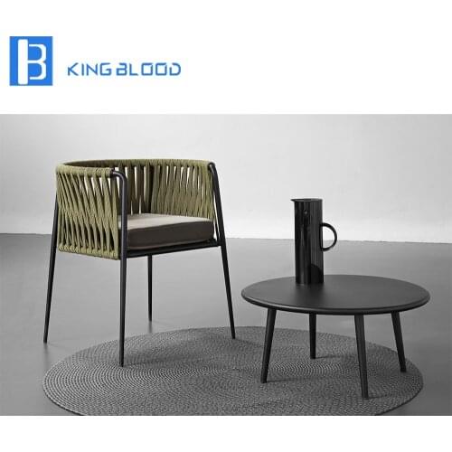 Outdoor rope garden sofa set