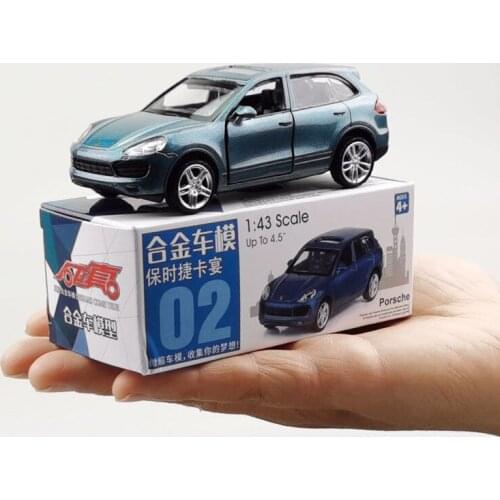 1:43 Scale Diecast Car Model For Theporsche Cayenne Collection Model Pull Back Toys