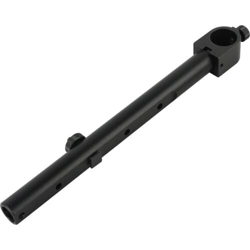 33mm Metal Extra Arm Support Holder Black Bar Diameter for LCD Monitor Screen Display Stereo Microscope