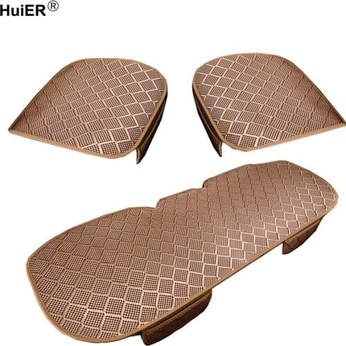 Fashion 3 Colors Car Seat Cushions Ice Silk Breathable Summer Car Seat Covers Universal Auto Chair Pad Car Styling Accessories