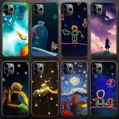 Cartoons Little Prince Phone Cases for iPhone 8 7 6 6S Plus X 5S SE 2020 XR 11 12 Pro mini pro XS MAX