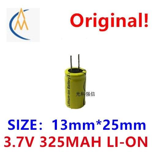 New genuine 13250 3.7V 325mah capacitive lithium rechargeable battery high capacity cylindrical LED flashlight toy