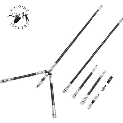 4" 10" 30" Archery Bow Stabilizer Set Carbon Balance Bar System Extend Main Rod Carbon Stabilizer Hunting Shooting Accessories