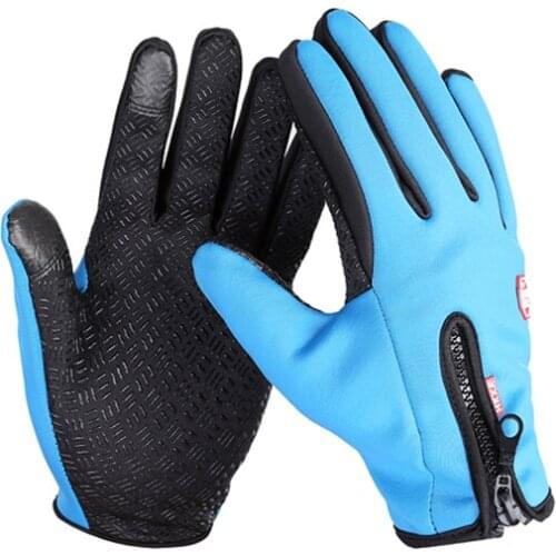 Outdoor Windproof Warm Touch Screen Tip Gloves Hunting Fishing Riding Bike Cycling Climbing Fleece Full Finger Gloves