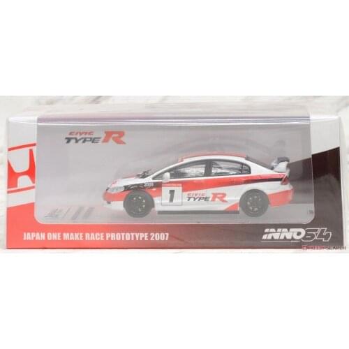 1:64 2007 HONDA CIVIC TYPE R FD2 1 Metal Diecast Alloy toy cars Model Vehicles For Children Boys gift hot