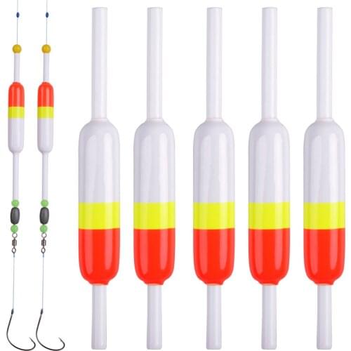 10Pcs Fishing Bobbers Fishing Floats And Bobbers Wood Floats For Walleyes Bass Trout Pike Fishing Tackle Accessories
