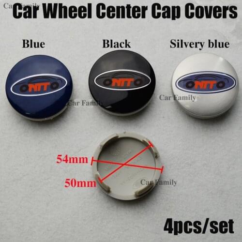 4PCS Custom Original 54mm ABS For Ford kuga fusion fiesta transit mustang Auto Car Wheel Hub Center Caps Covers Badge label