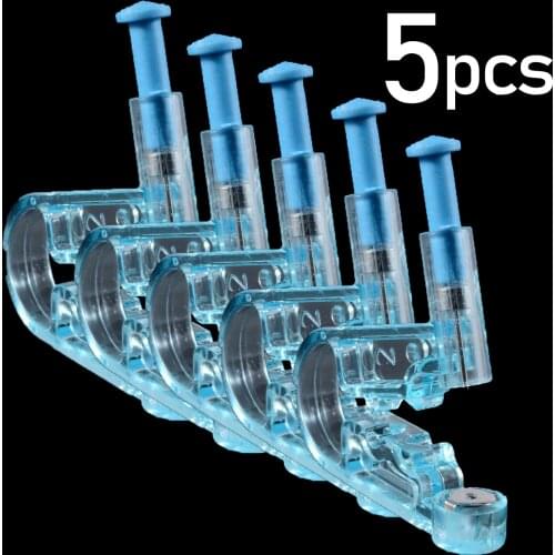Disposable Ear Piercing Guns Painless Sterile Puncture Ear Piercer Machine Earrings Studs Ear Body Jewelry Piercing Gun 5pcs