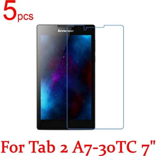 5pcs Ultra Clear/Matte/Nano anti-Explosion LCD Screen Protector Film Cover For Lenovo Tab 2 A7 10F 20F 30TC 7" A8-50 8" Film