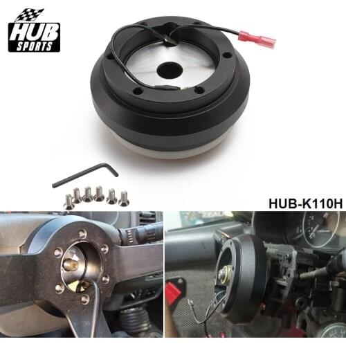 HUB Steering Wheel Short Slim Thin Hub Adapter Boss Kit For Civic/Accord/Prelud HUB-K110H