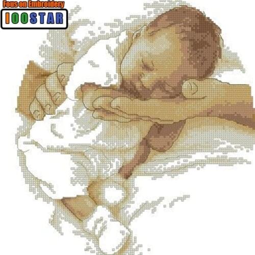 Rhinestone diamond embroidery baby painting bead cross stitch mazayka diamond mosaic pictures plastic canvas wall stickers