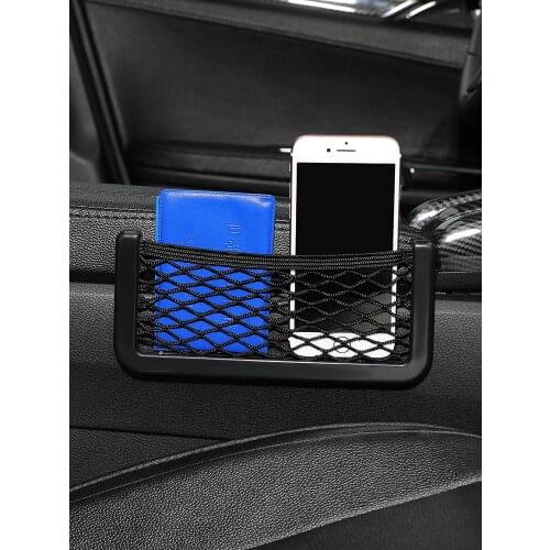 Car Storage Net Bag Phone Holder Pocket Organizer for Honda Civic accessories car bag storage compartment