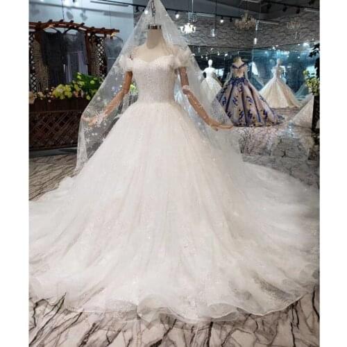 BacklakeGirls Wedding Women's Dresses With A Train